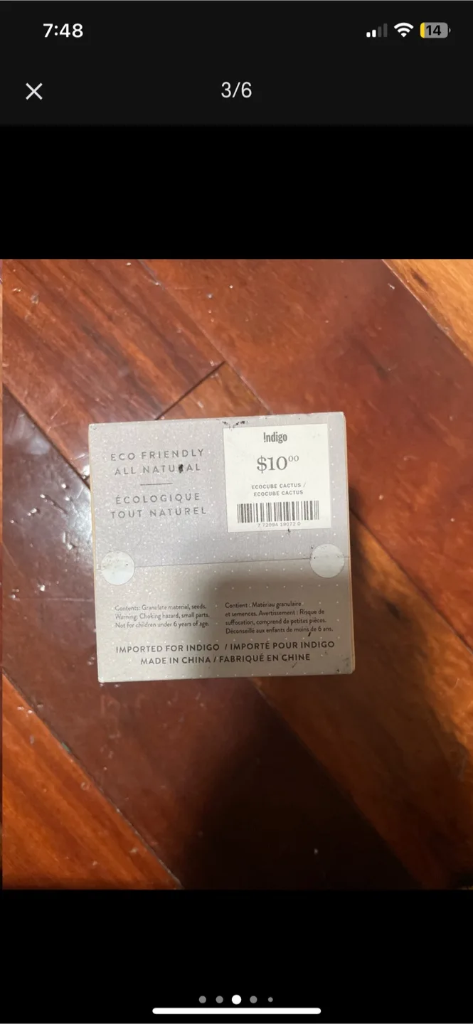 Indigo Ecocube Cactus Grow Kit image indicator(5)