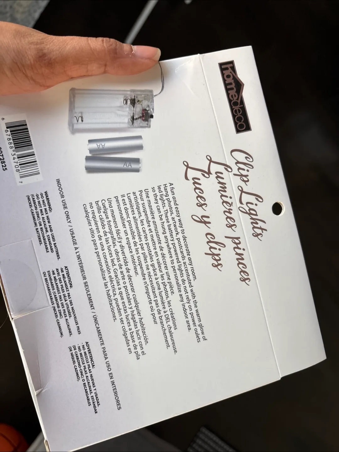 Home Deco Clip Lights - 1.5 FT Cord image indicator(3)