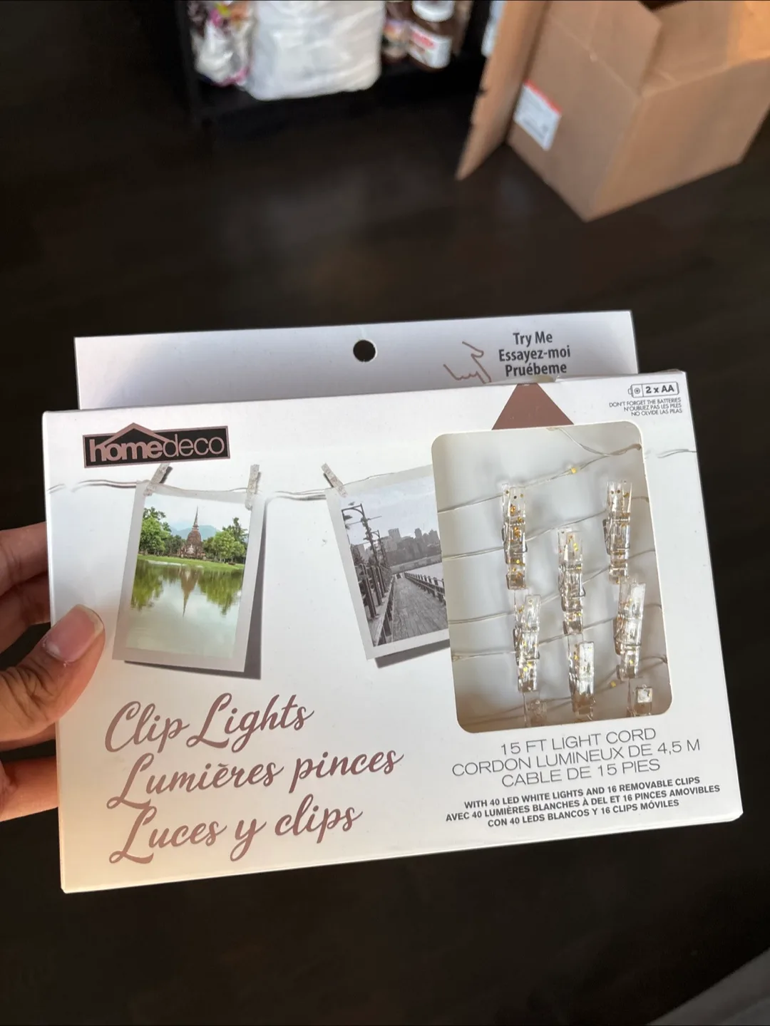 Home Deco Clip Lights - 1.5 FT Cord thumbnail
