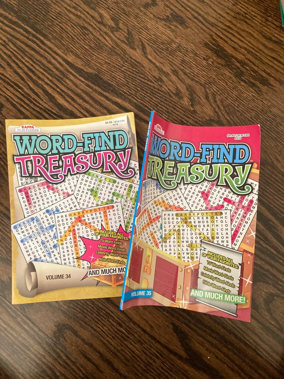 Word-Find Treasury Puzzle Books - Volumes 34 & 35 thumbnail