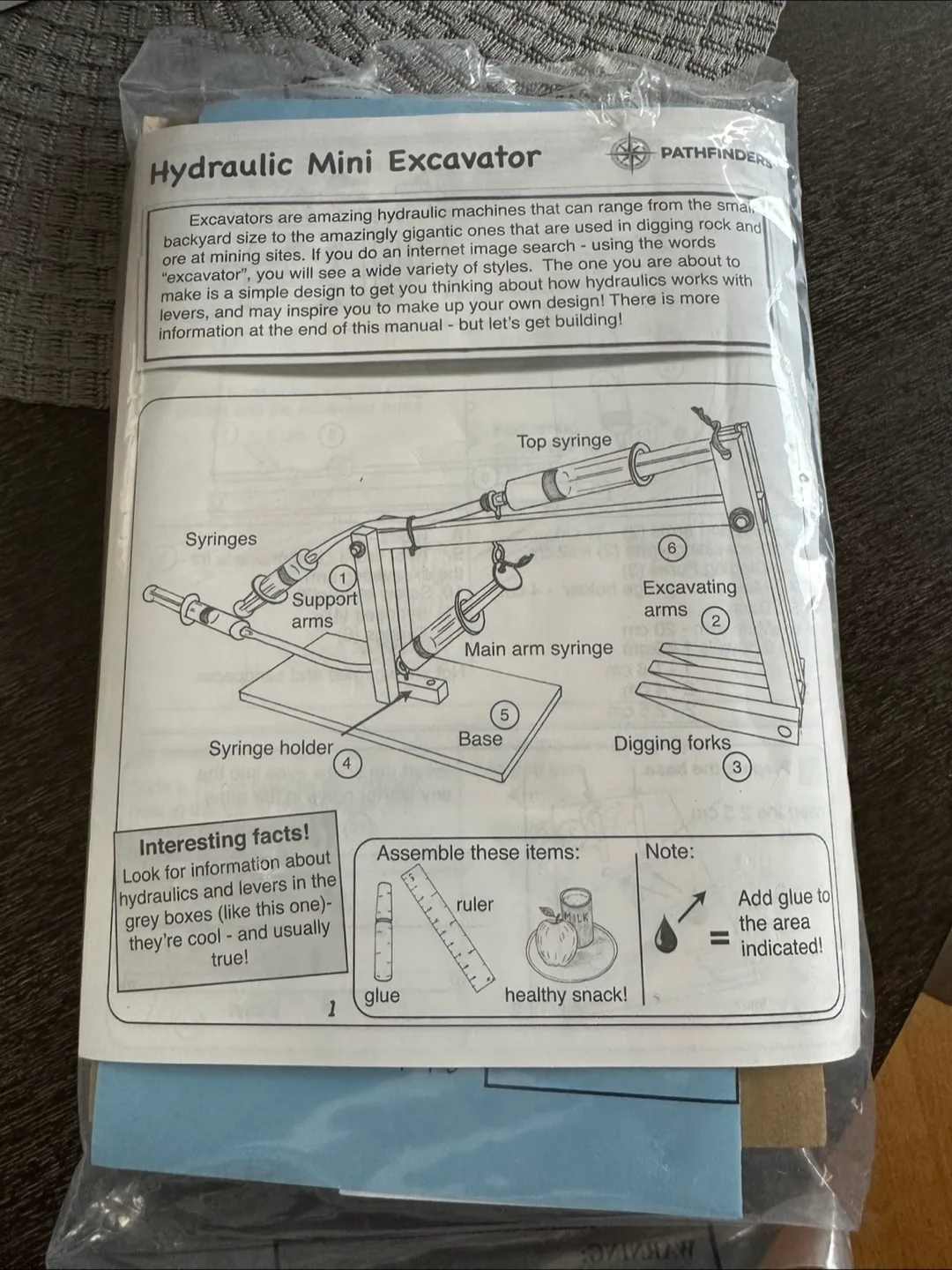 Hydraulic Mini Excavator Kit - #freecycle thumbnail