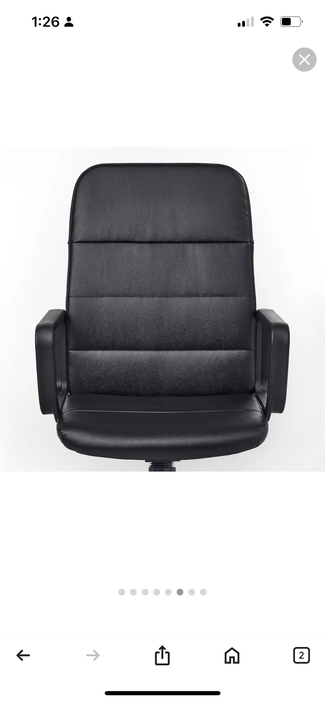 Black Swivel Office Chair