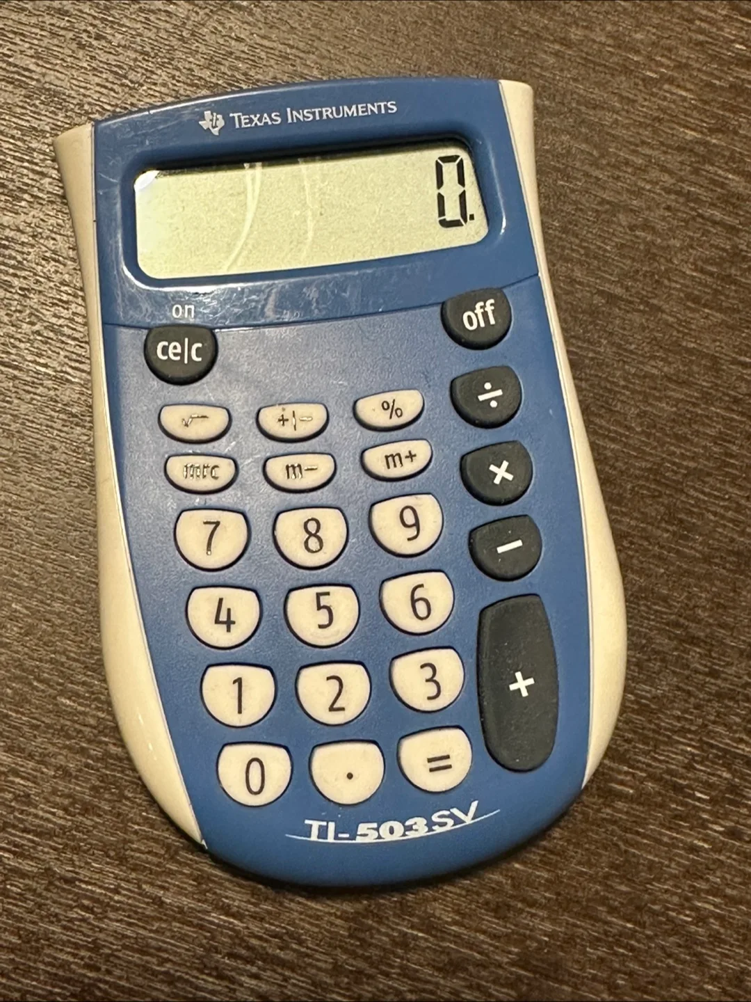 Texas Instruments TI-503SV Calculator #freecycle thumbnail