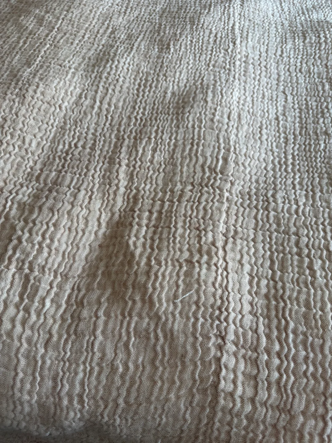 Potterybarn Beige Gauze Duvet Cover (Queen size) image indicator(3)