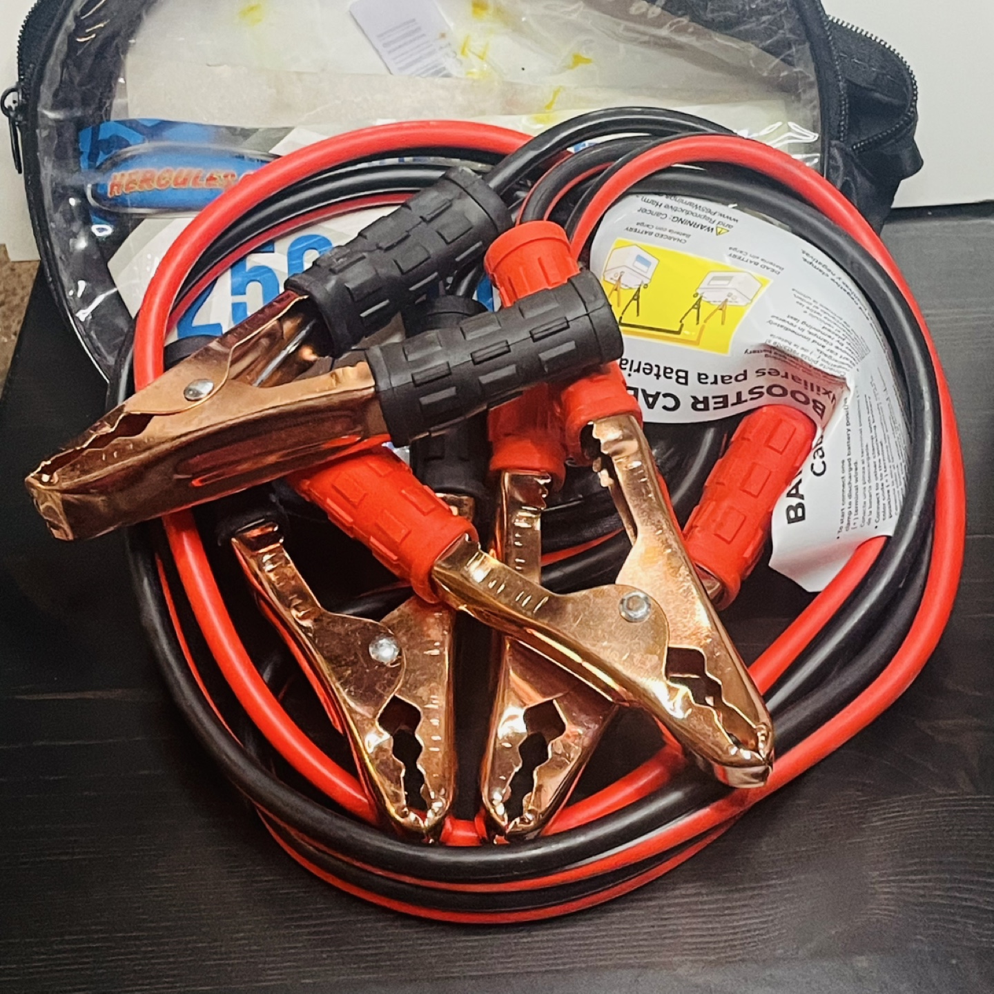 Hercules Car 250 AMP Battery Booster Cables - photo 3