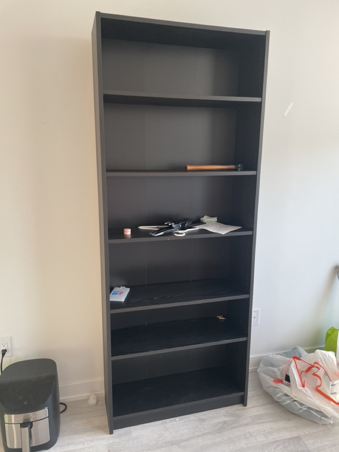 Dark brown Bookshelf
