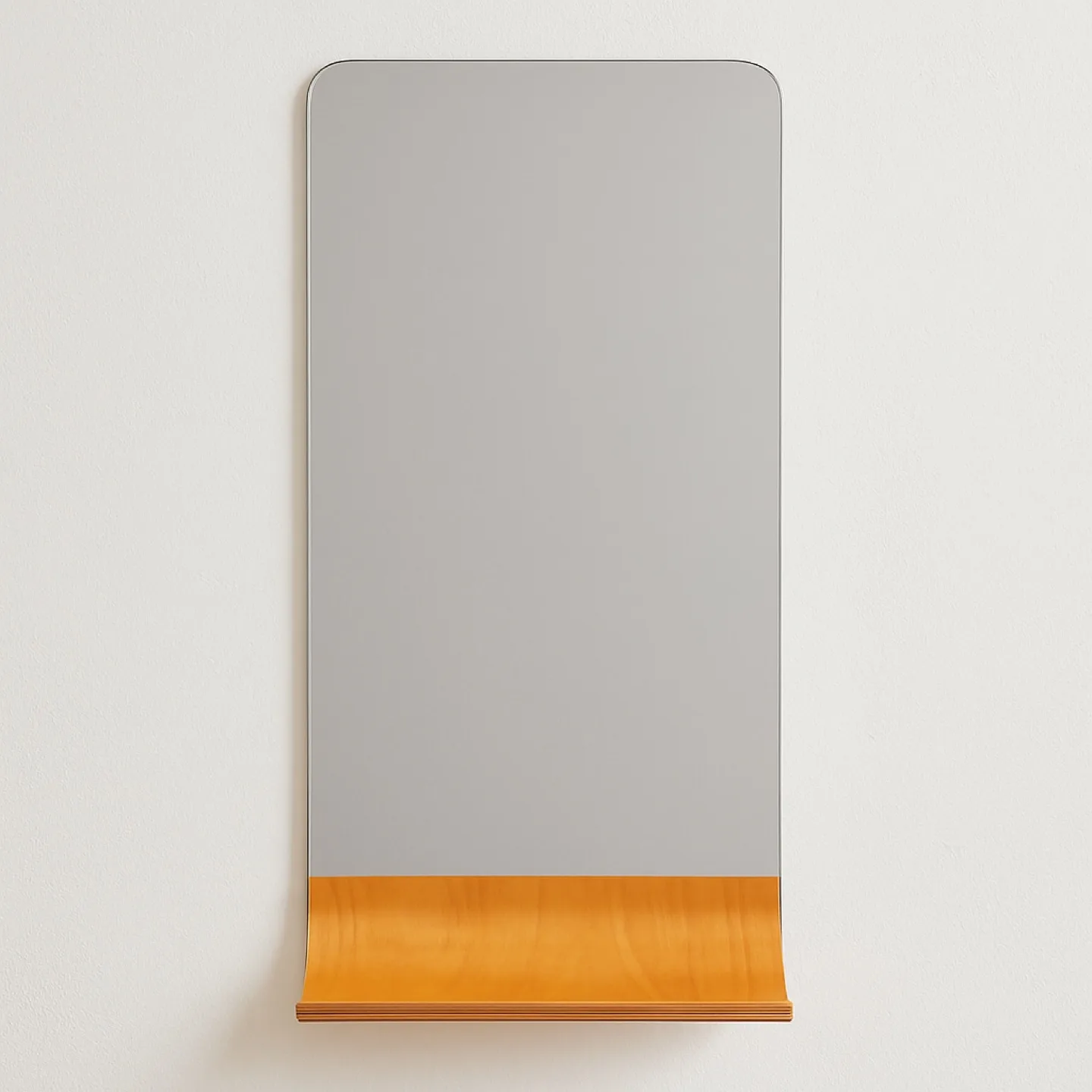 CB2 Infinity Wood Base Mirror thumbnail