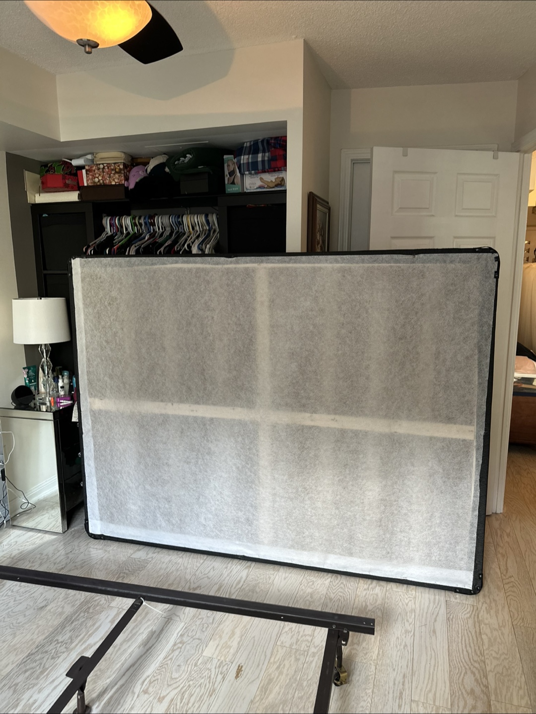 Queen Size Bed Frame and Box spring - photo 2