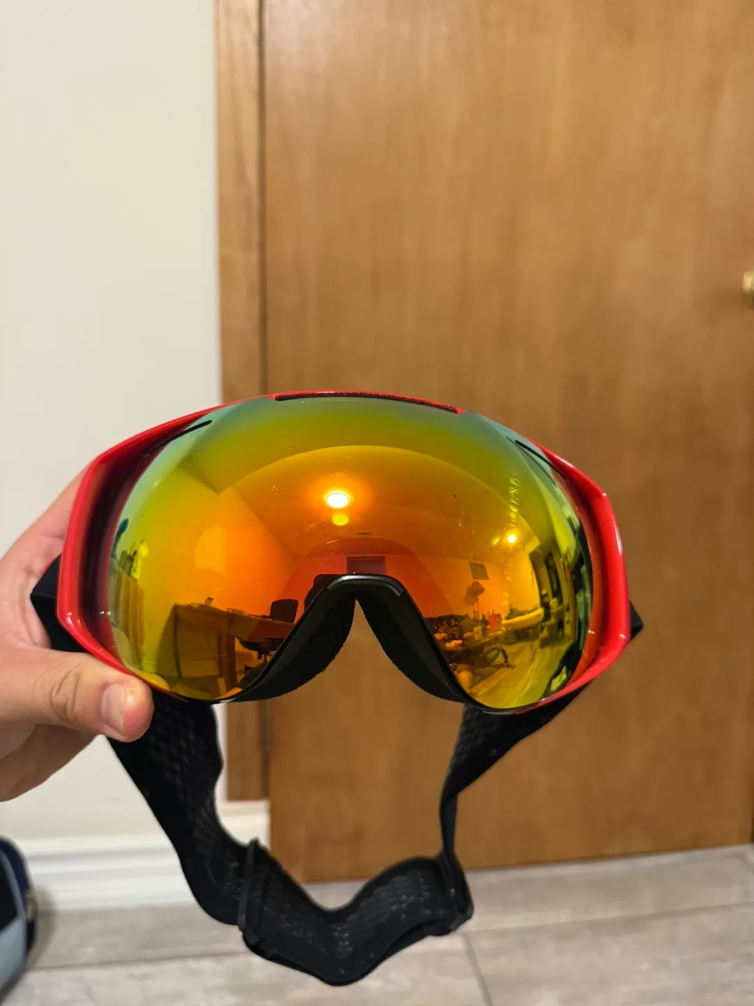 Nike Ski/Snowboard Goggles - Red and Black thumbnail