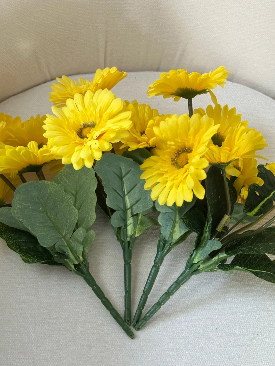 Yellow Gerbera Daisy Artificial Flowers #freecycle thumbnail