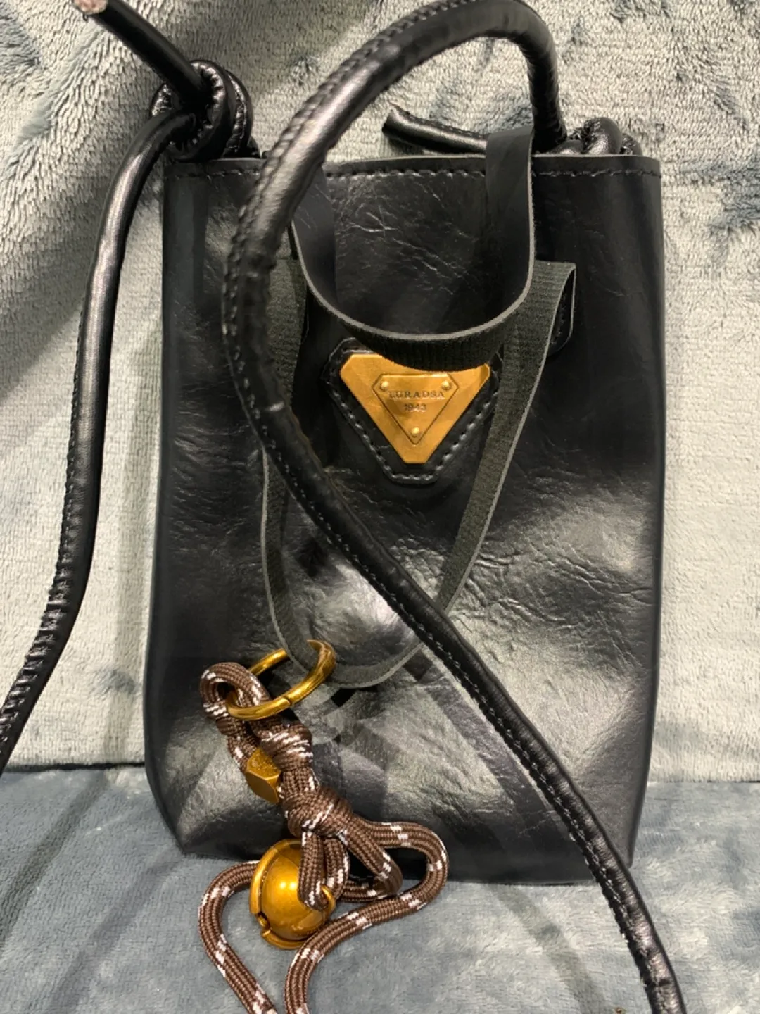 Black Leather Mini Bag thumbnail