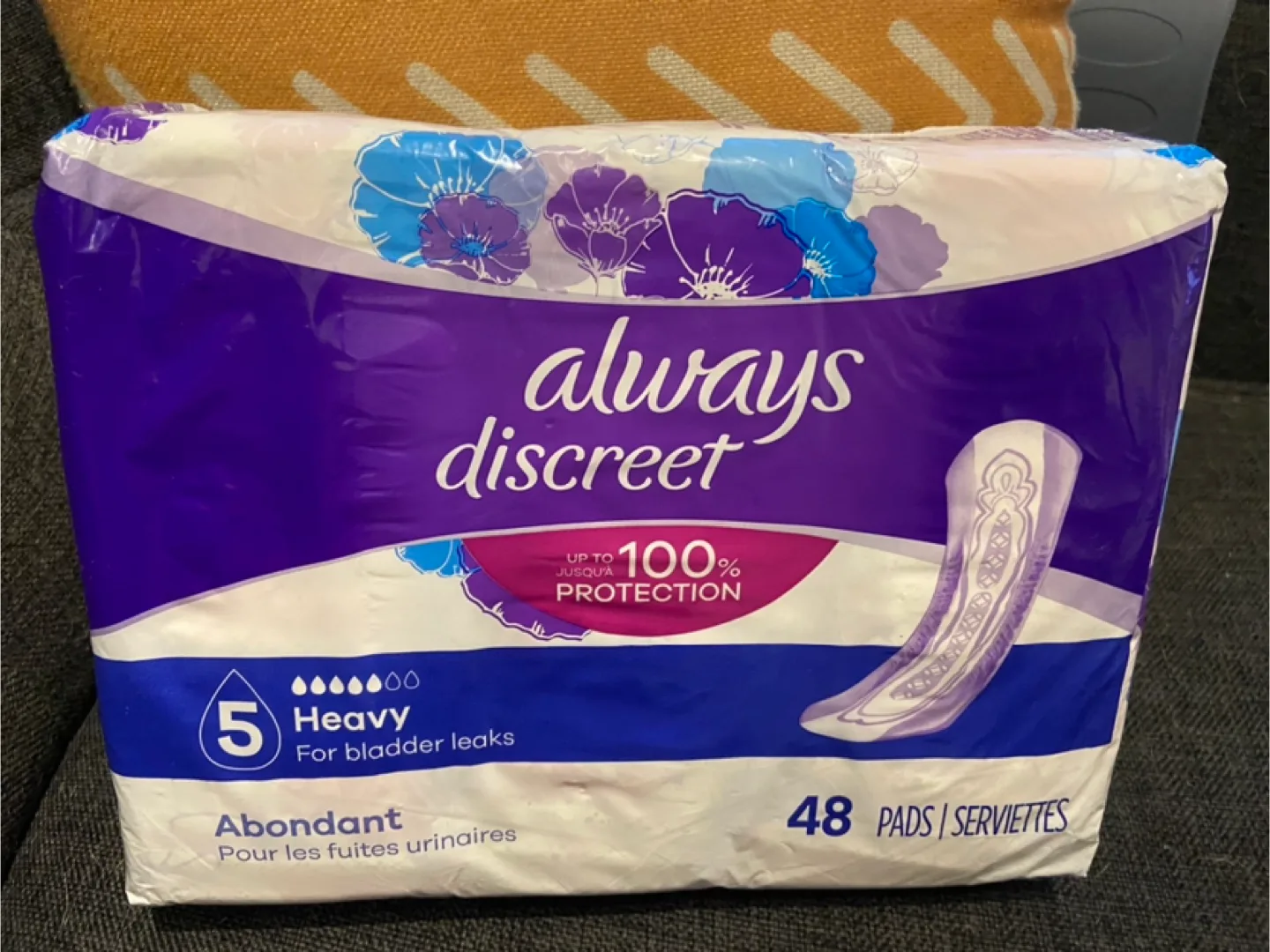 Always Discreet Pads - 48 Count 4 packages thumbnail