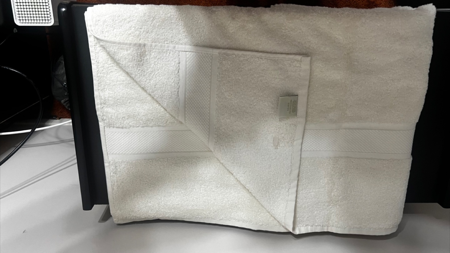 Cream Bath Towel - photo 2