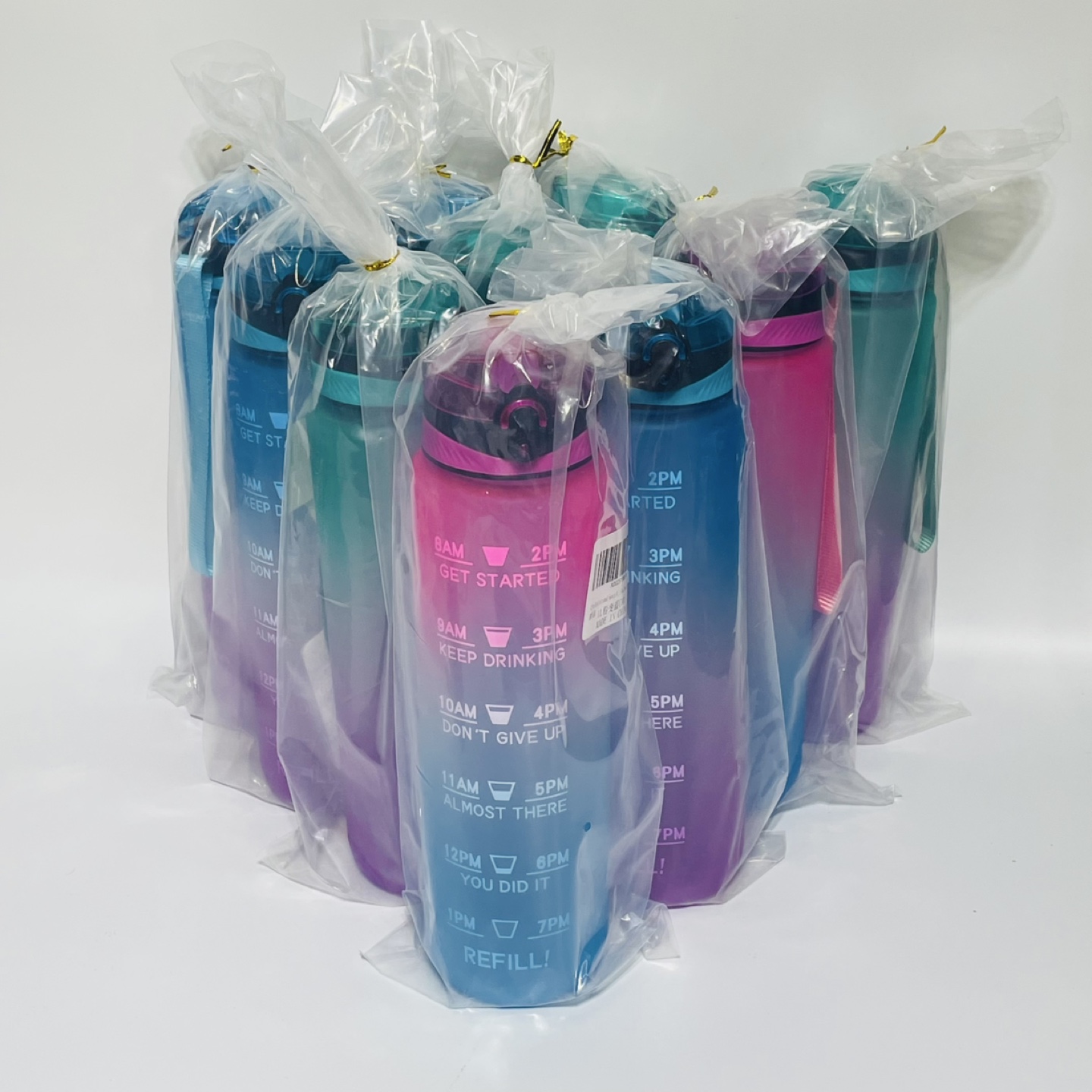 32oz Motivational Water Bottle