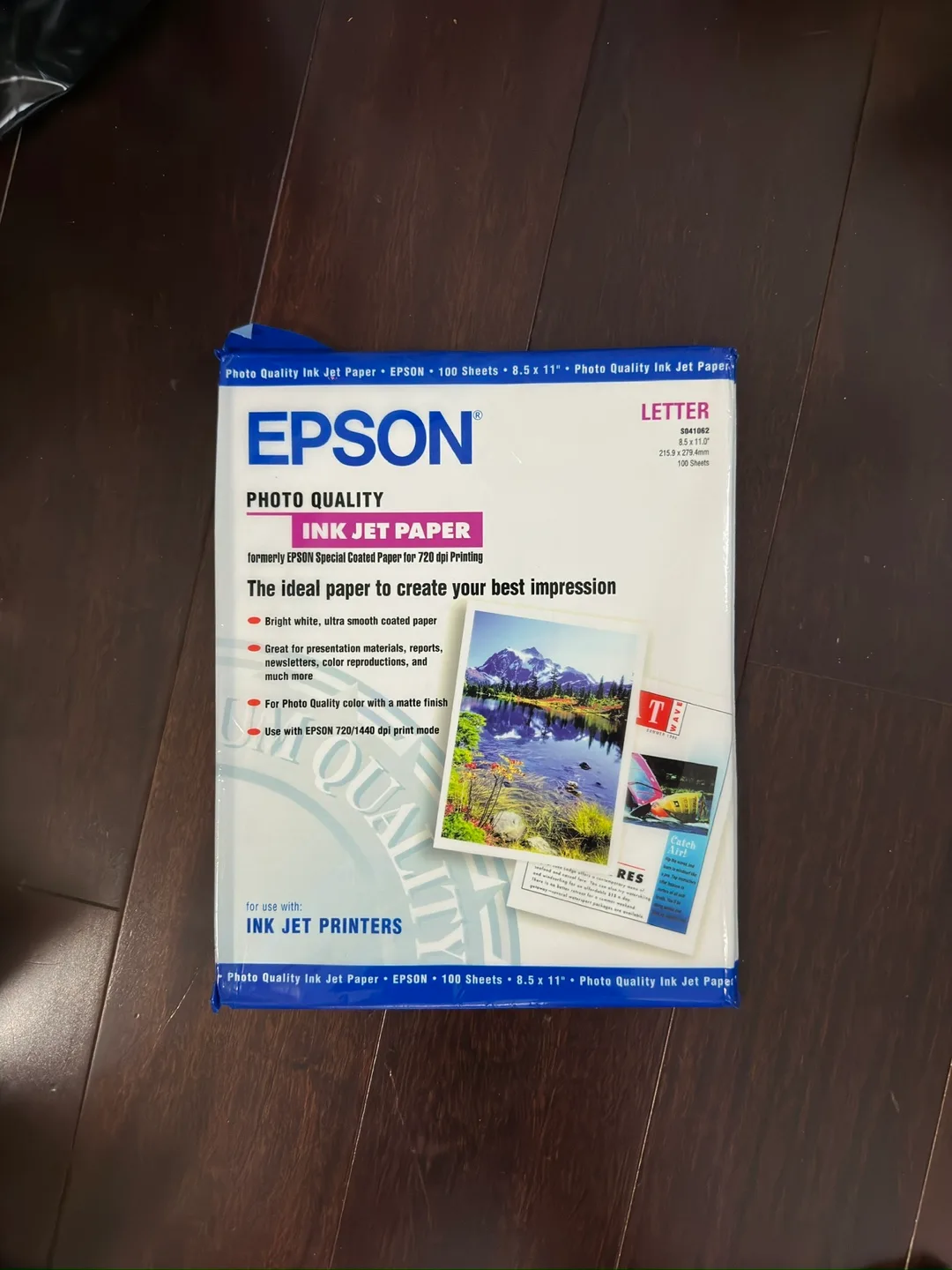 Epson Photo Quality Ink Jet Paper - 100 Sheets thumbnail
