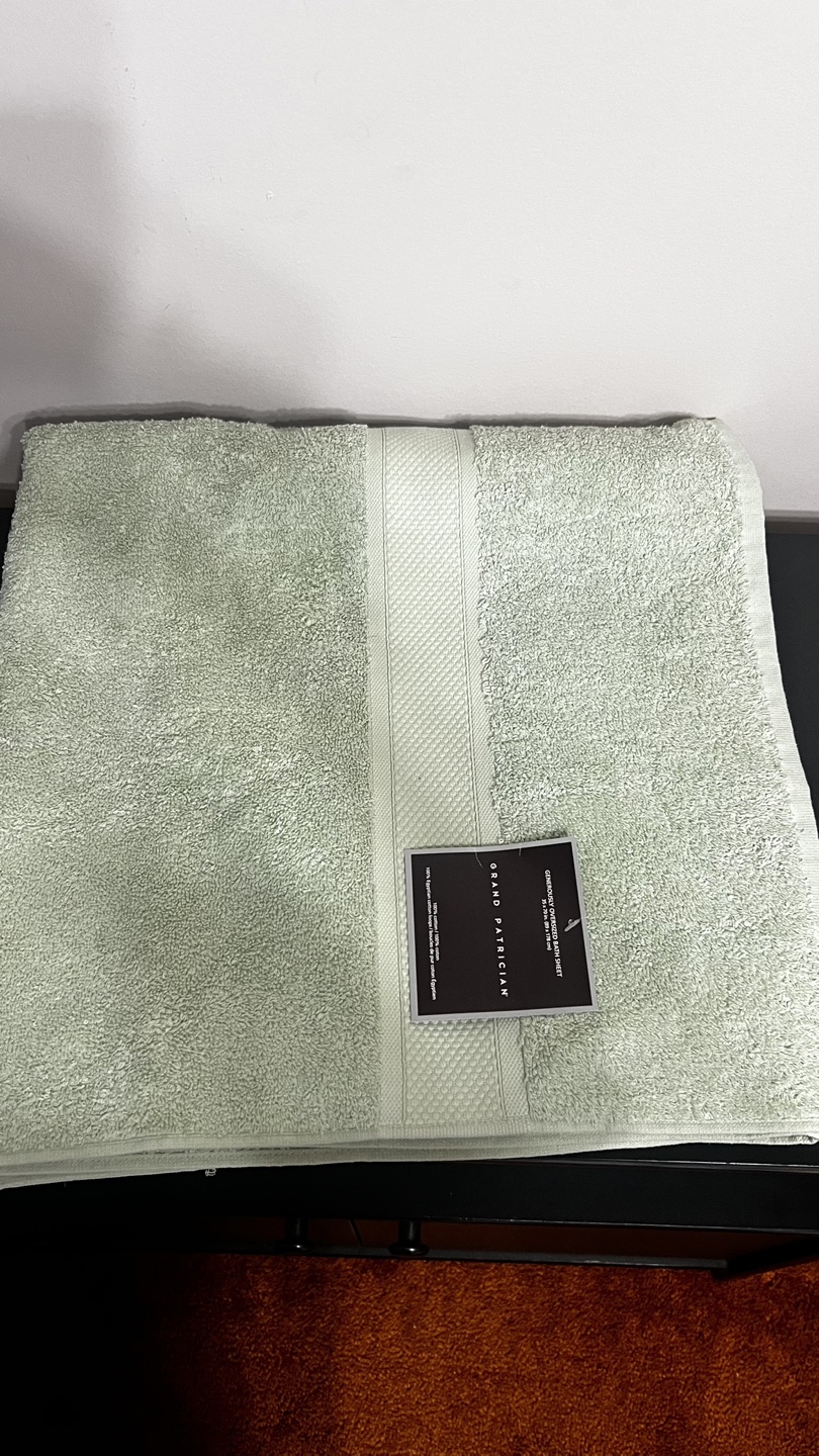 Grand Patrician Generously Oversized Bath Sheet