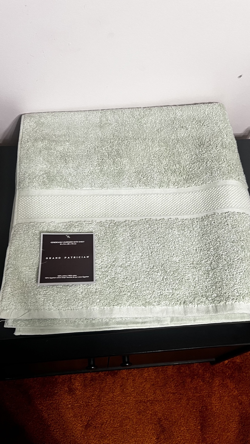 Grand Patrician Generously Oversized Bath Sheet - photo 4