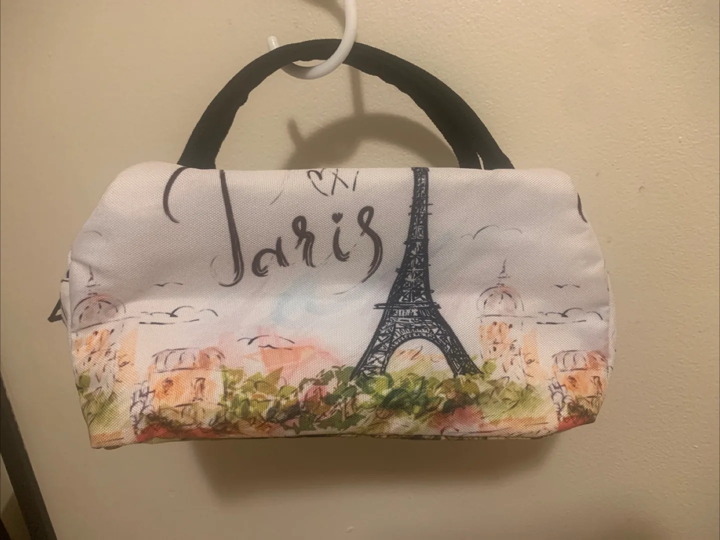 Paris Print Lunch Bag - Insulated thumbnail
