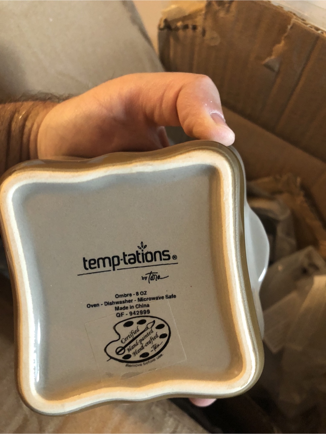 temptations by Tara Ombre 8 oz Dish - photo 2