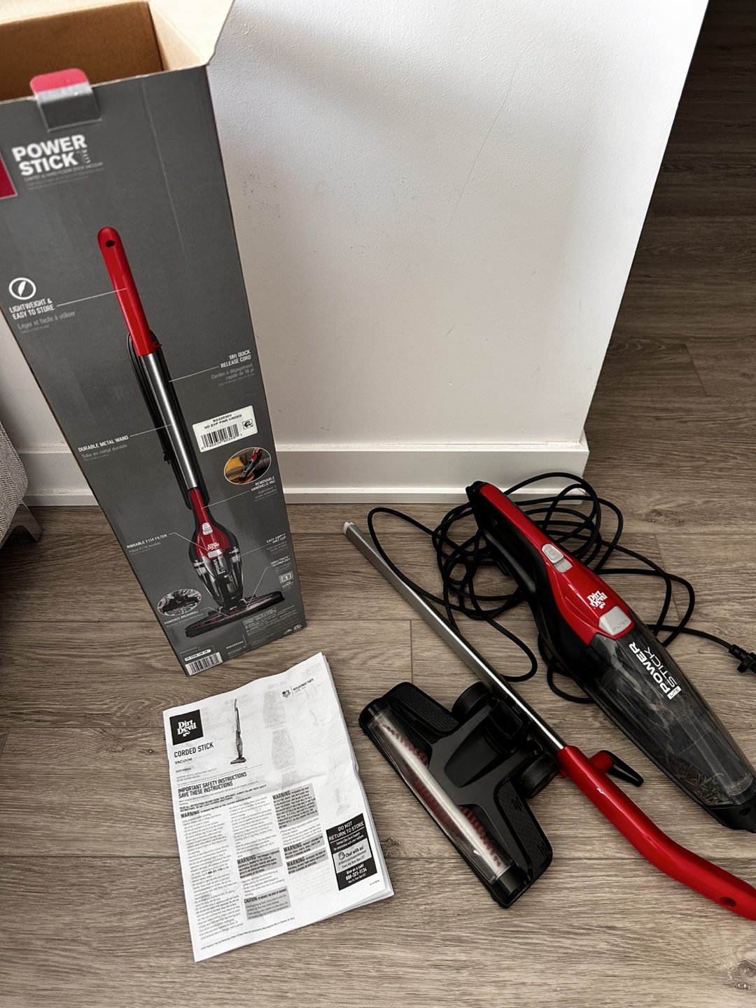Dirt Devil Power Stick Lite 4-in-1 Corded Vacuum - photo 3