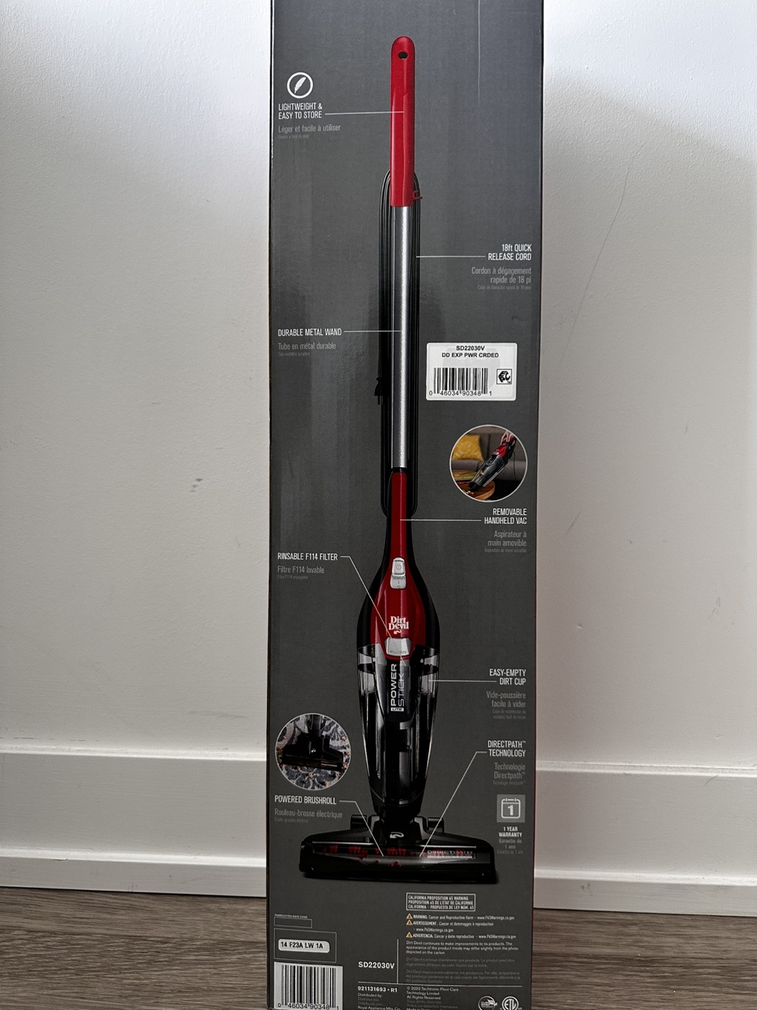 Dirt Devil Power Stick Lite 4-in-1 Corded Vacuum