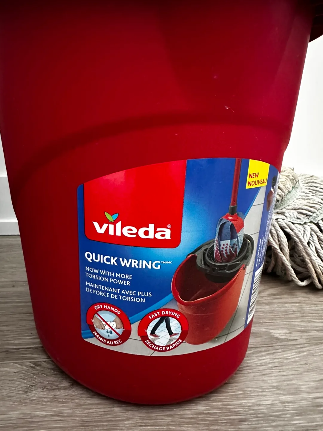 Vileda QuickWring Bucket and Libman Tornado Mop image indicator(3)