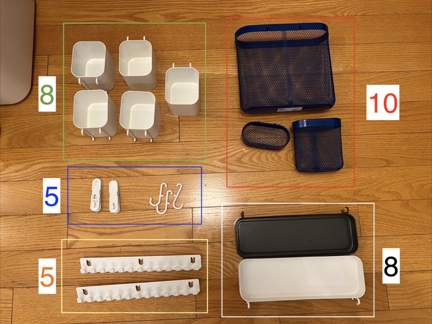 ikea pegboard accessories