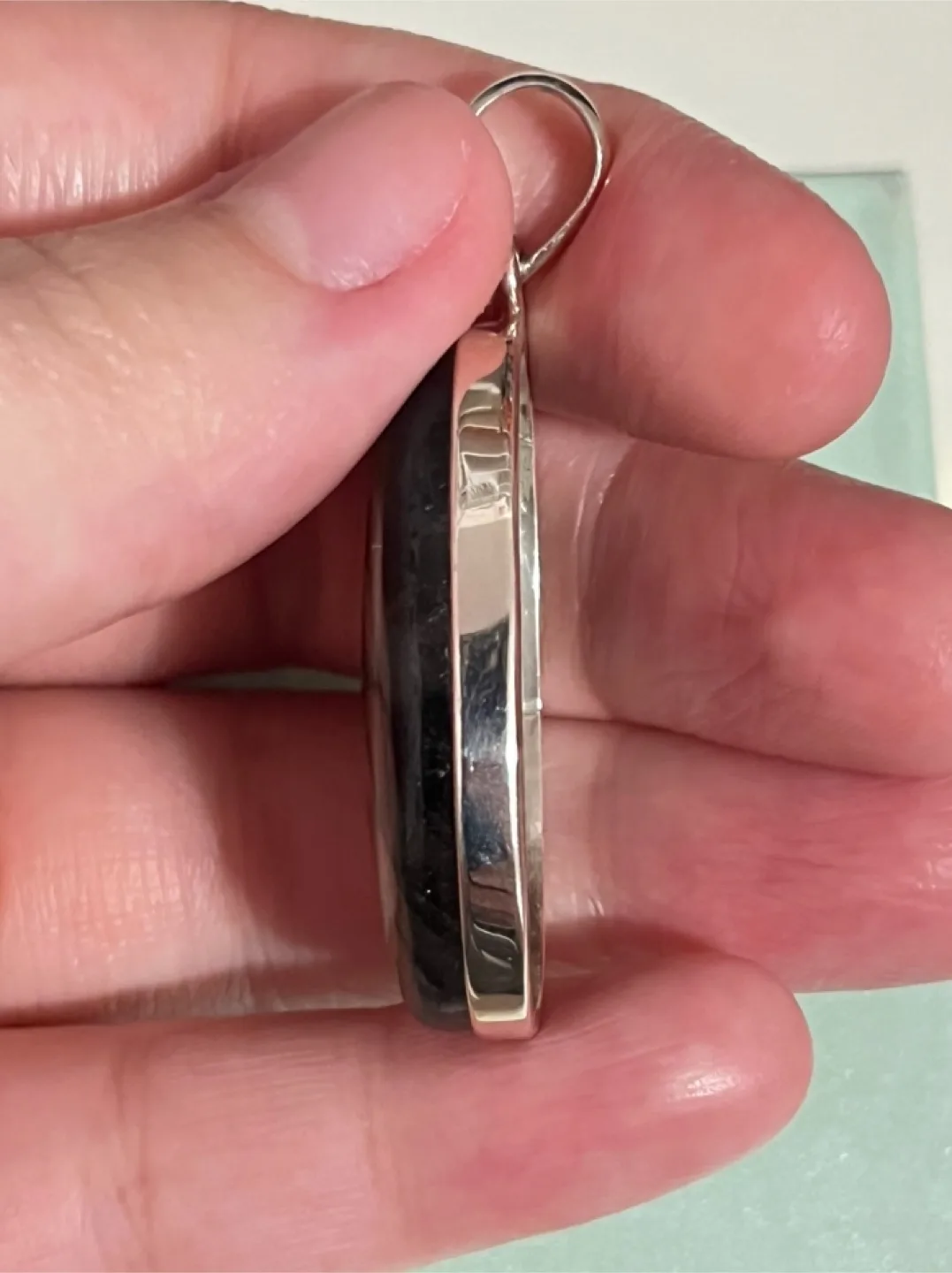 Real Sterling Silver & Labradorite Pendant image indicator(4)