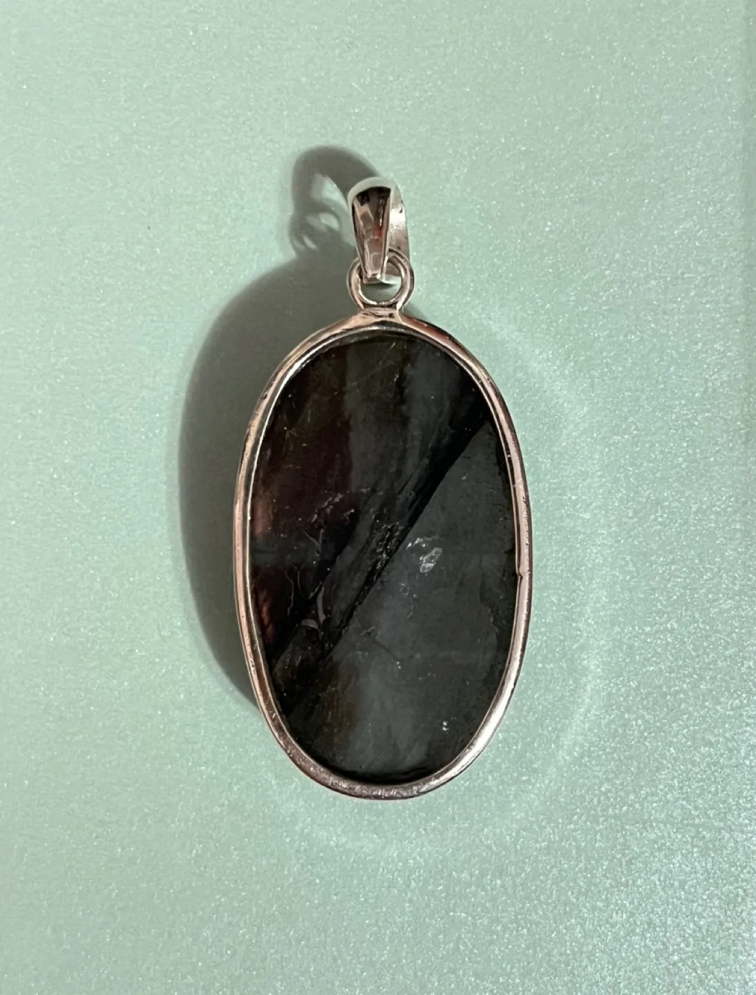 Real Sterling Silver & Labradorite Pendant image indicator(2)