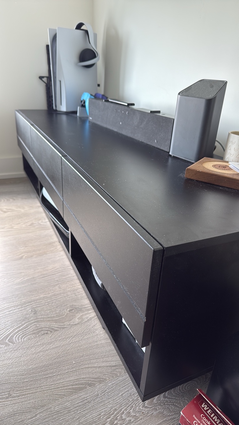 Tv stand Black Media Console