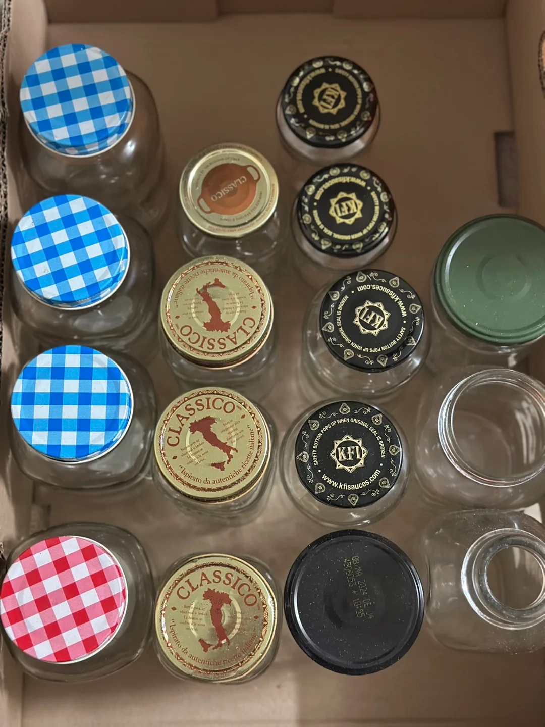 Mixed Glass Jars (16) thumbnail