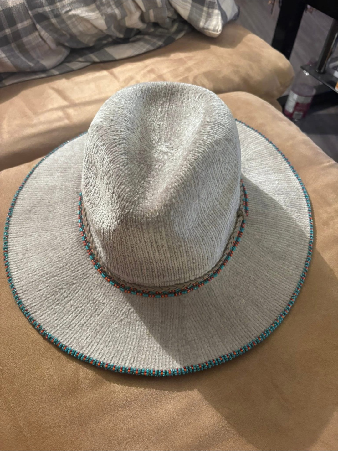 Beaded Brim Hat - photo 3