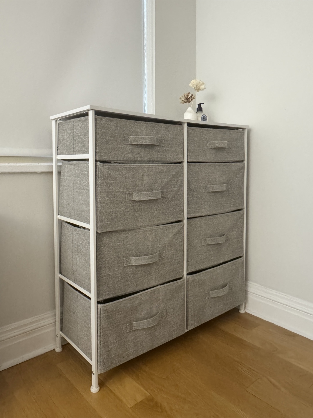 Storage Dresser with Removable Fabric Drawers - photo 2