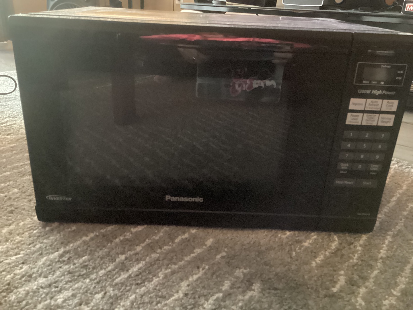 Panasonic 1200W High Power Microwave - photo 2