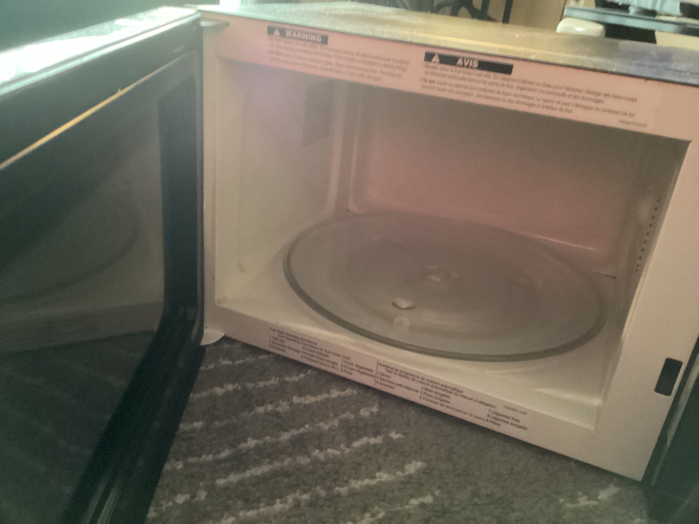 Panasonic 1200W High Power Microwave - photo 3
