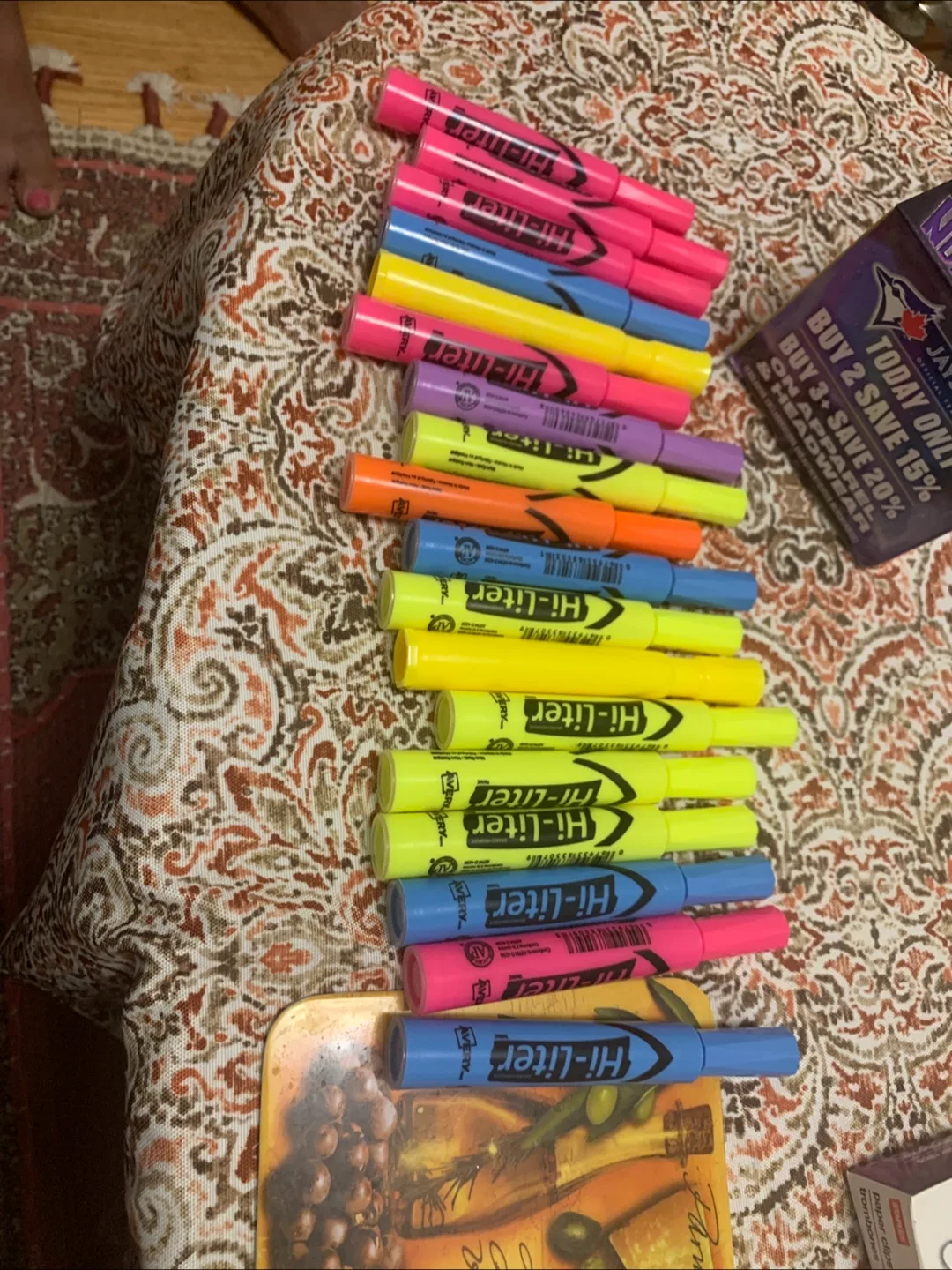 Hi-Liter Highlighters - Assorted Colours thumbnail