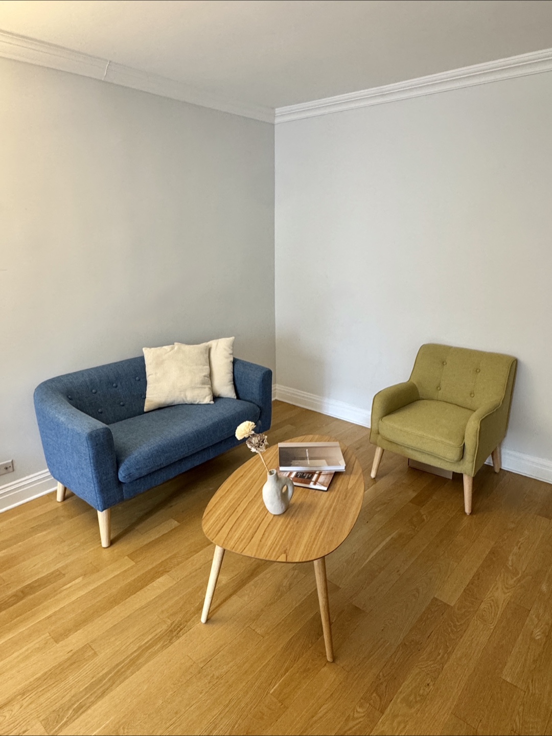 Loveseat + Arm Chair + Coffee Table Set