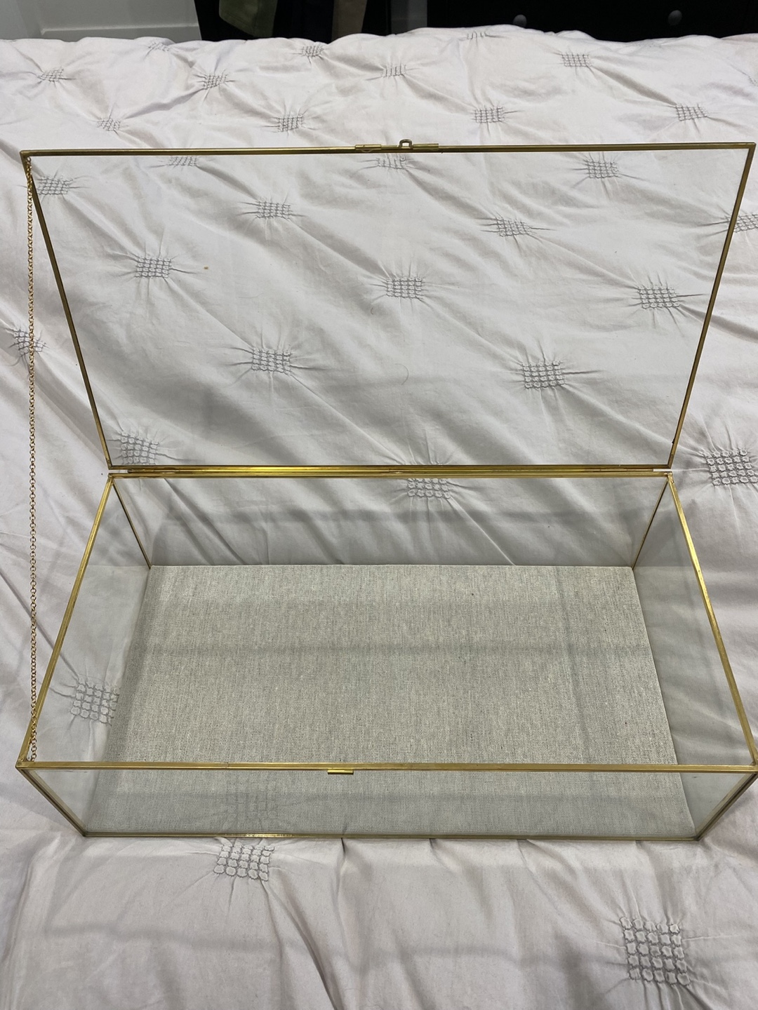 West Elm Rectangle Glass Shadow Box - Large - photo 3