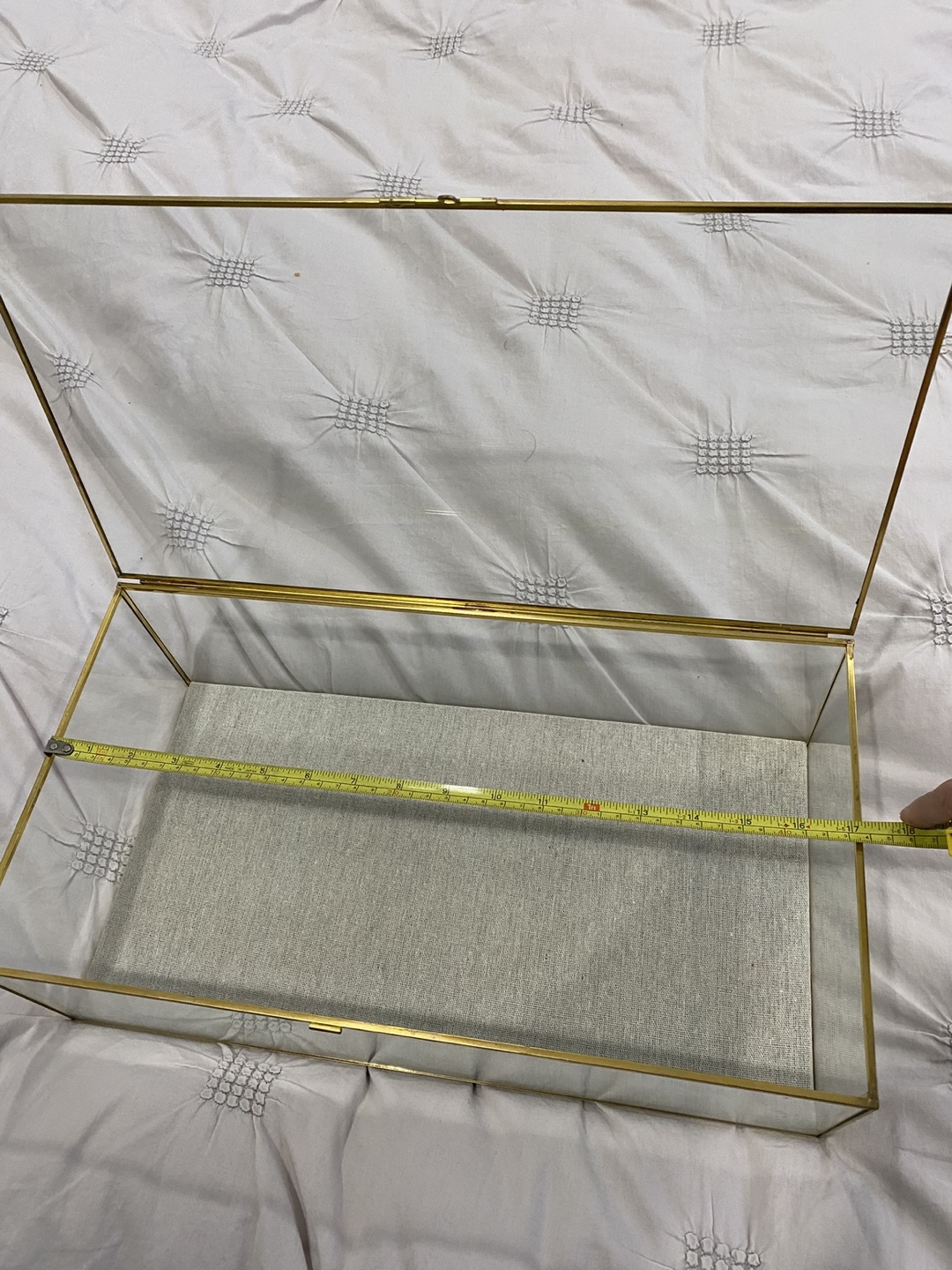 West Elm Rectangle Glass Shadow Box - Large - photo 2