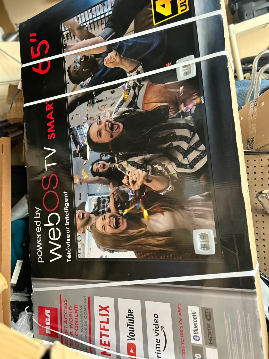 KGuard Security HD Hybrid System & RCA 65" Smart TV thumbnail