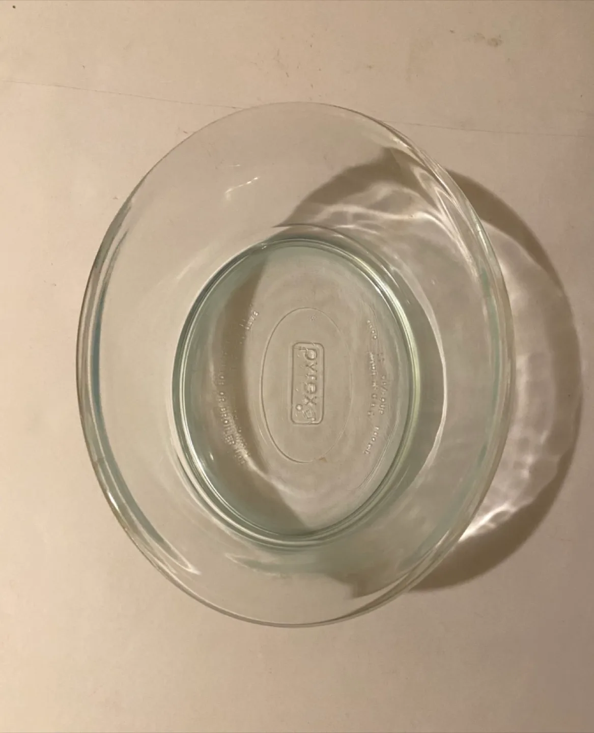 🇨🇦Pyrex Oval Glass Bowl - 8 Inch Diameter thumbnail