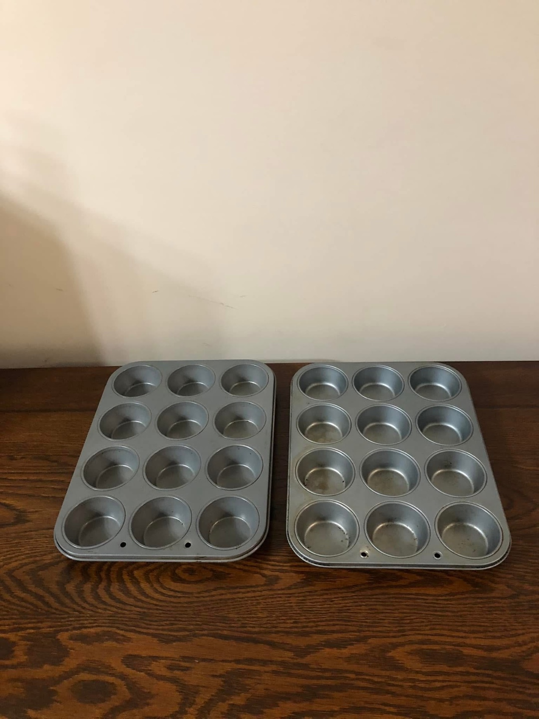 Two 12-Cup Muffin Tins