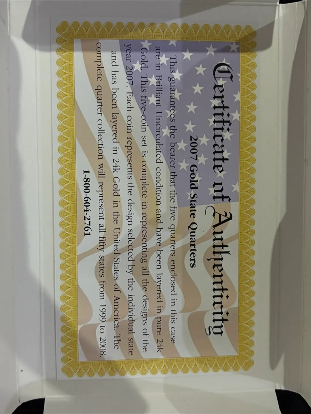 2007 Gold Edition State Quarter Collection image indicator(2)