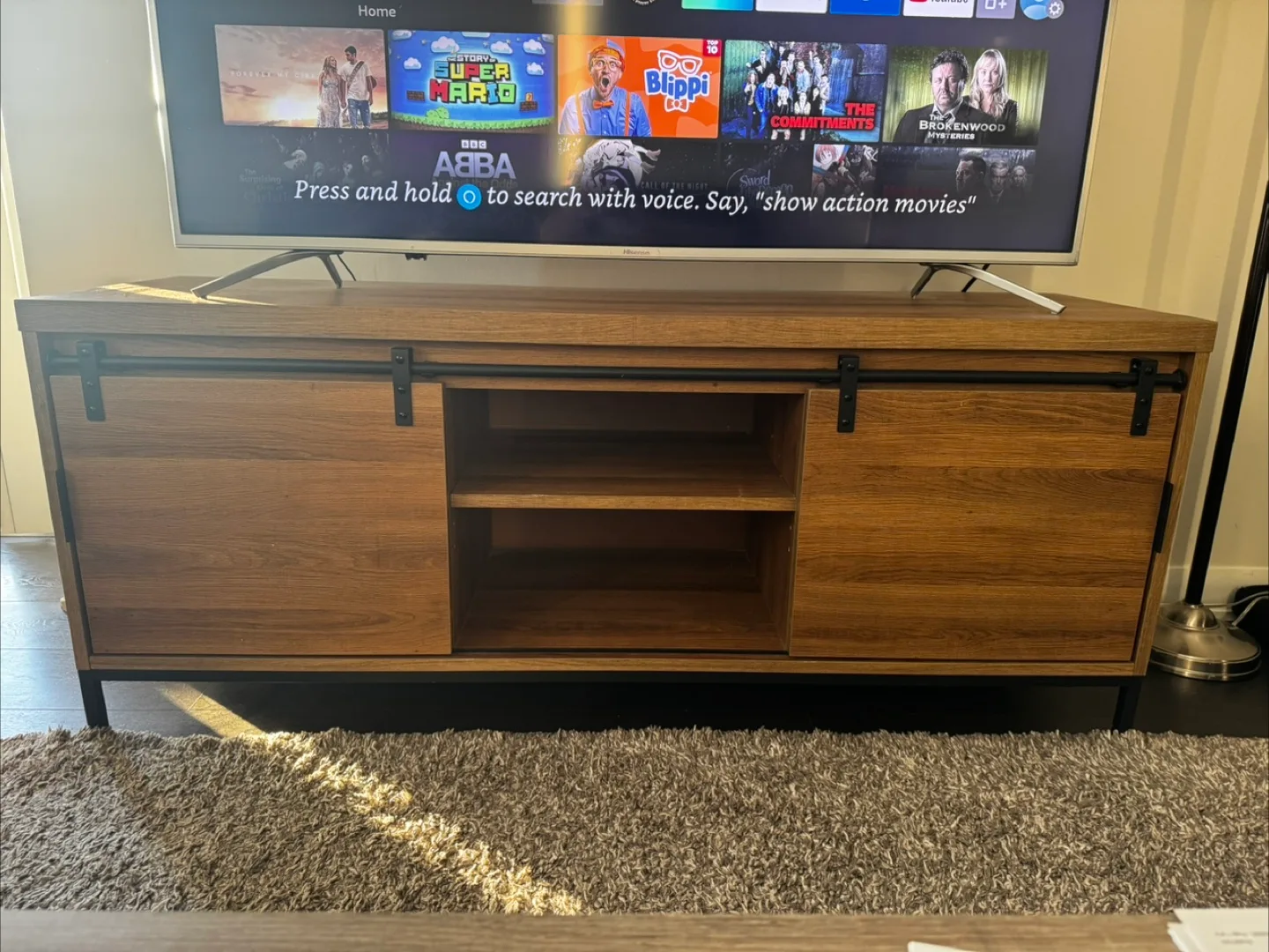 TV Stand original price 354.99+ tax in great condition thumbnail