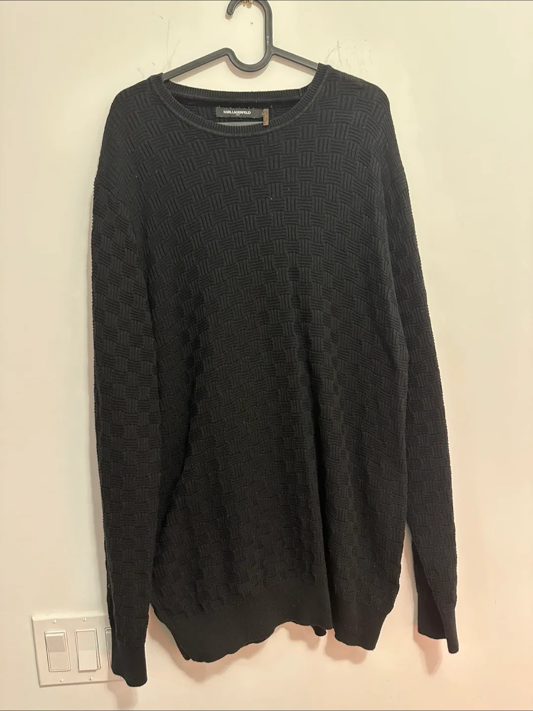 Karl Lagerfeld Black Sweater thumbnail