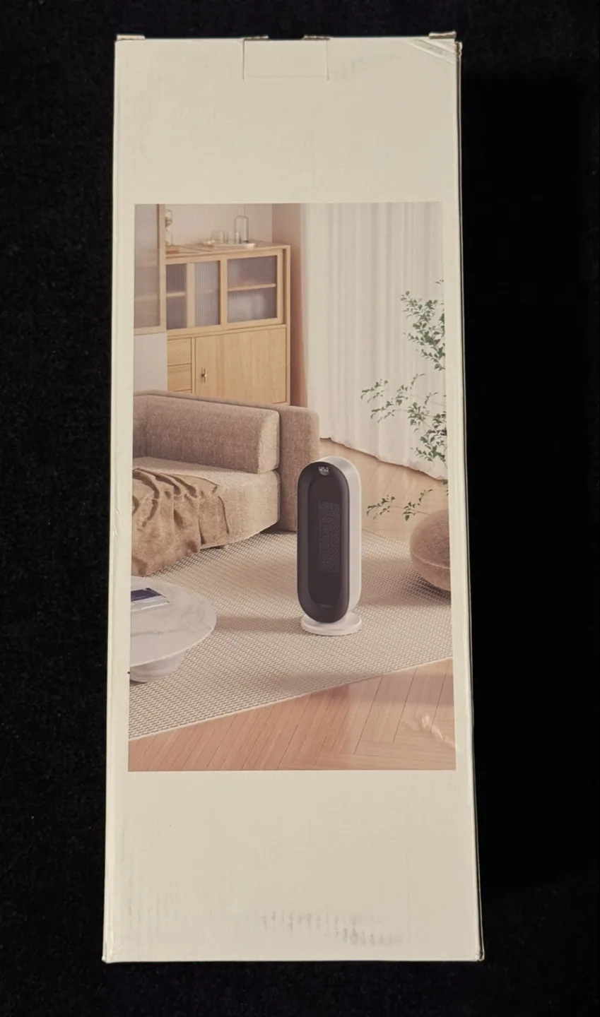 Space heater with eco mode, tip-over protection, and 12h timer. thumbnail