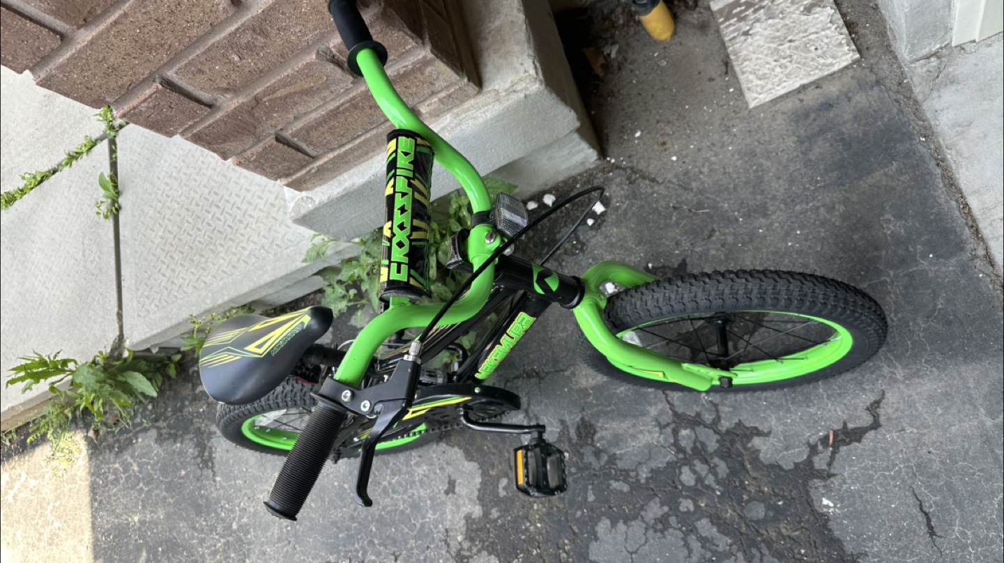 Nakamura 16” Kids Bike - Green & Black - photo 5