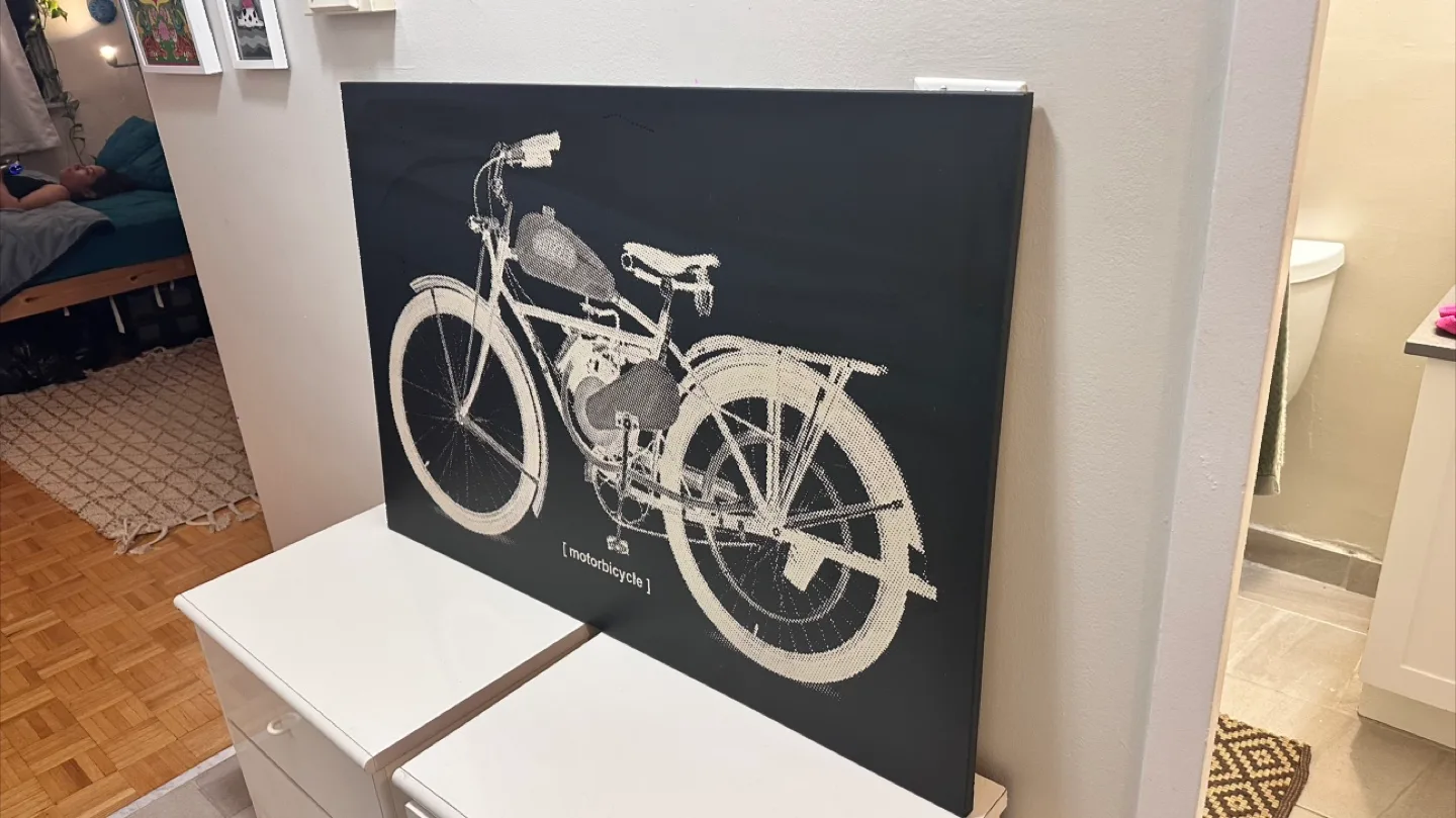 Motorcycle Print Wall Art image indicator(2)