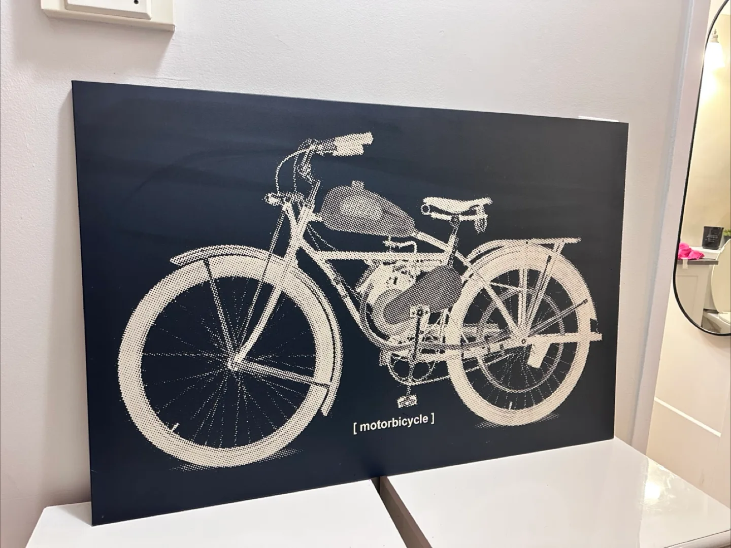 Motorcycle Print Wall Art thumbnail