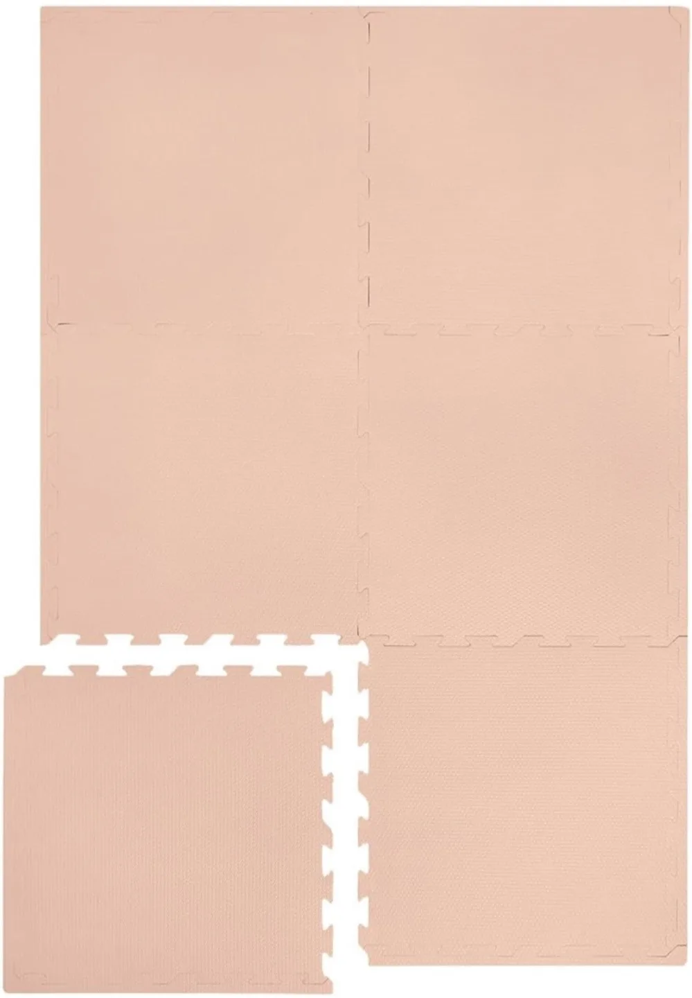 3 Sprouts Baby Play Mat, 178cm x 120cm, Hazelnut colour thumbnail